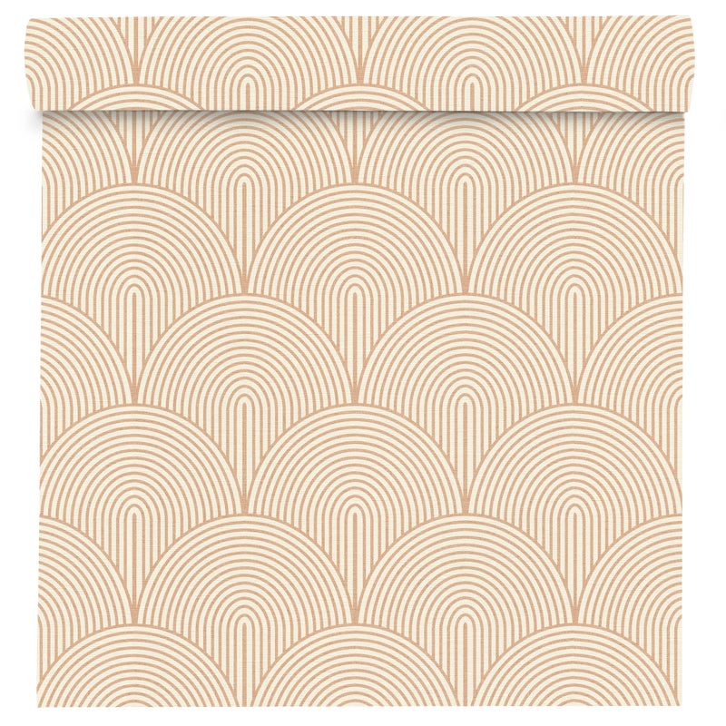 Tapeta 3D 689709 beżowa winylowa na flizelinie