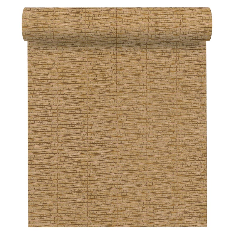 Tapeta Hygge 38597-5 brązowa winylowa na flizelinie