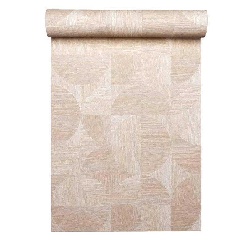 Tapeta Alba beżowa winylowa na flizelinie Inspire