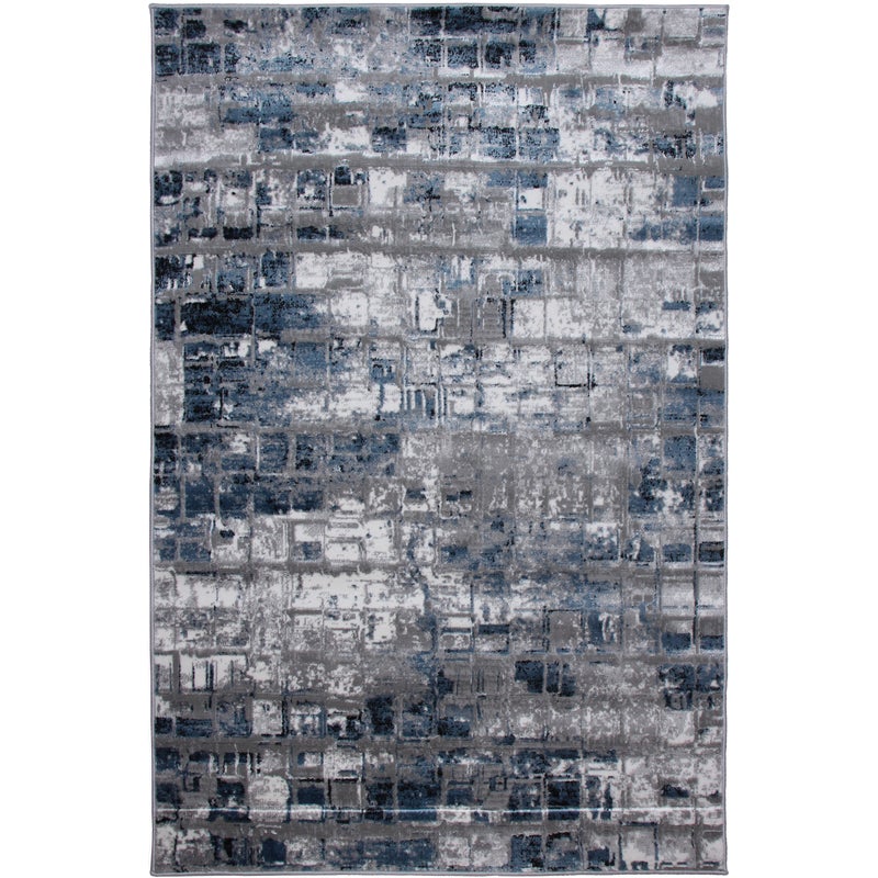 Dywan Pacyfik szaro-niebieski 160 x 230 cm