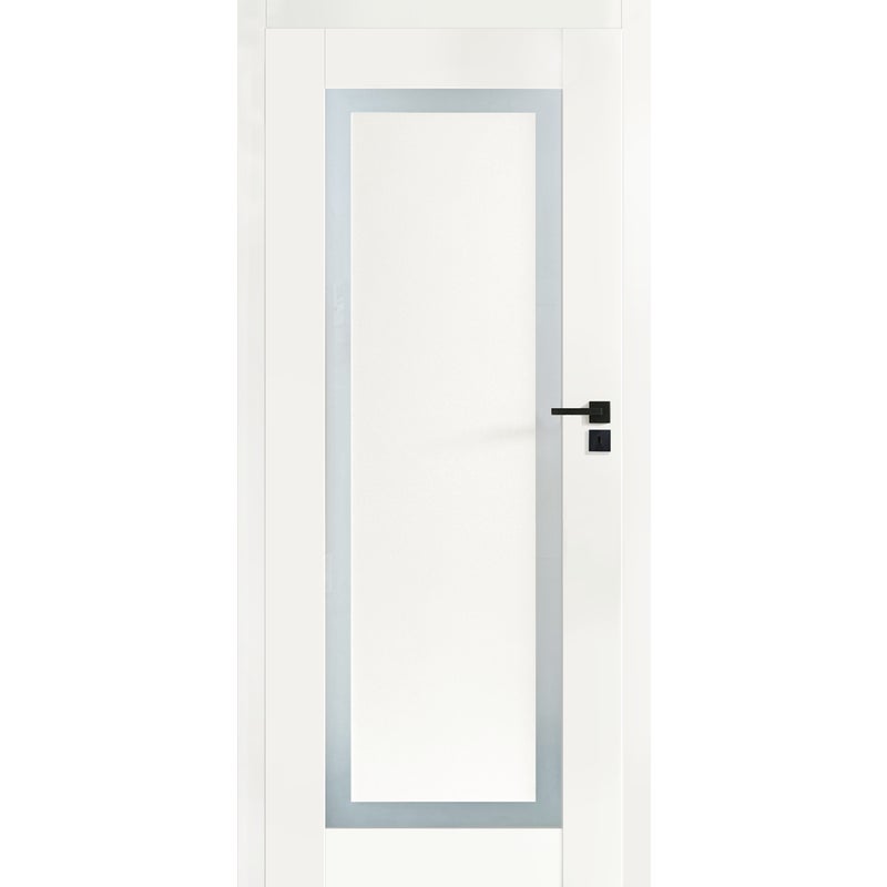Voster Drzwi wewnętrzne pokojowe bezprzylgowe Esento 70 lewe białe