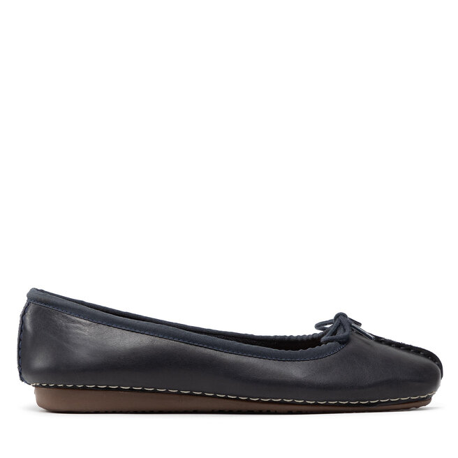 Baleriny Clarks Freckle Ice 203529324 Granatowy