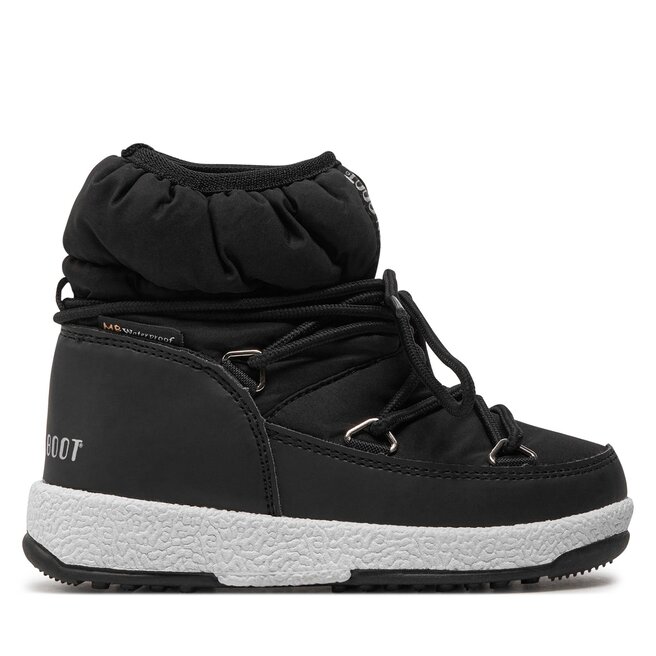 Śniegowce Moon Boot Jr Girl Low Nylon Wp 34051800001 Czarny