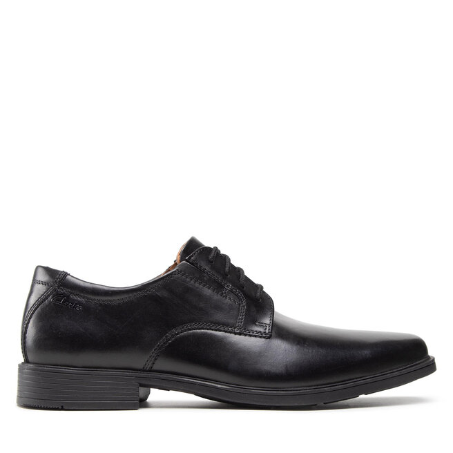 Półbuty Clarks Tilden Plain 261103507 Czarny