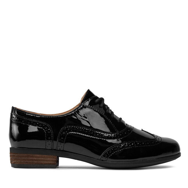 Oxfordy Clarks Hamble Oak 203506494 Czarny