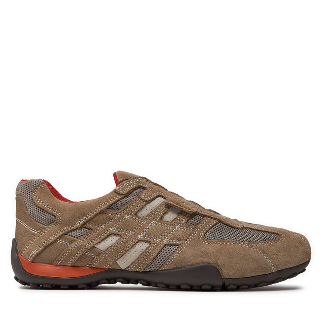 Półbuty Geox U Snake L U4207L 02214 C0845 Beżowy