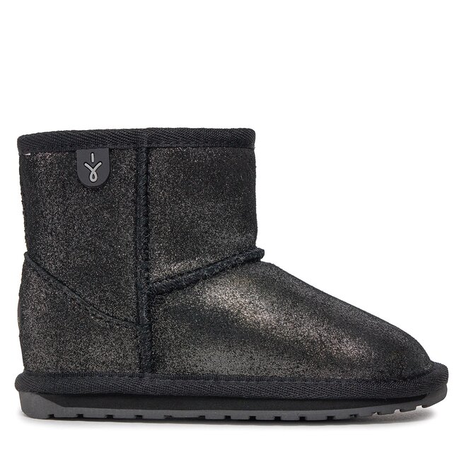 Śniegowce EMU Australia Wallaby Mini Metallic K11856 Czarny