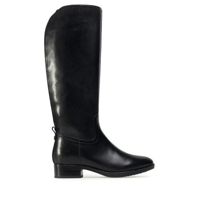 Oficerki Geox D Felicity A D04G1A 00043 C9999 Czarny