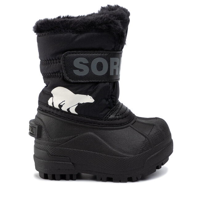Śniegowce Sorel Toddler Snow Commander NV1960 Czarny
