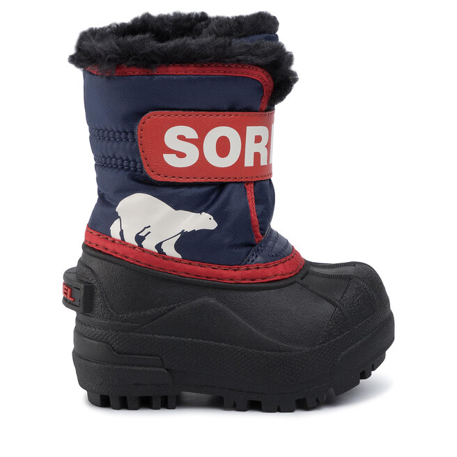 Śniegowce Sorel Toddler Snow Commander NV1960 Granatowy