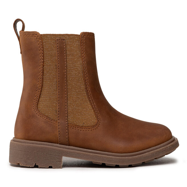 Botki Clarks Astrol Orin T 261541686 Brązowy