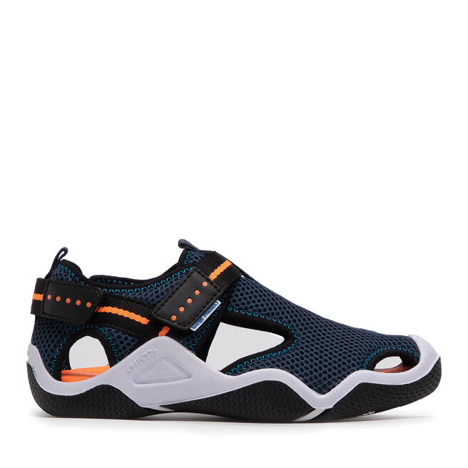 Sandały Geox J Wader B. A J1530A 00014 C4074 S Granatowy