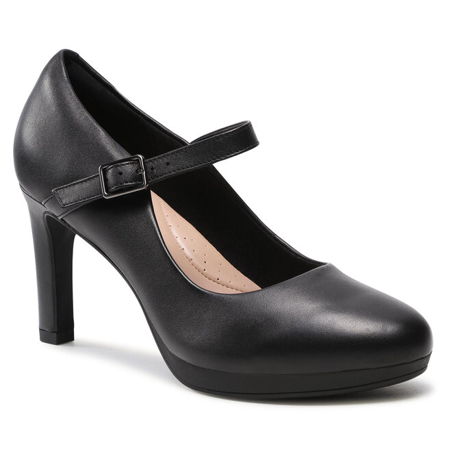 Półbuty Clarks Ambyr Shine 261577844 Czarny