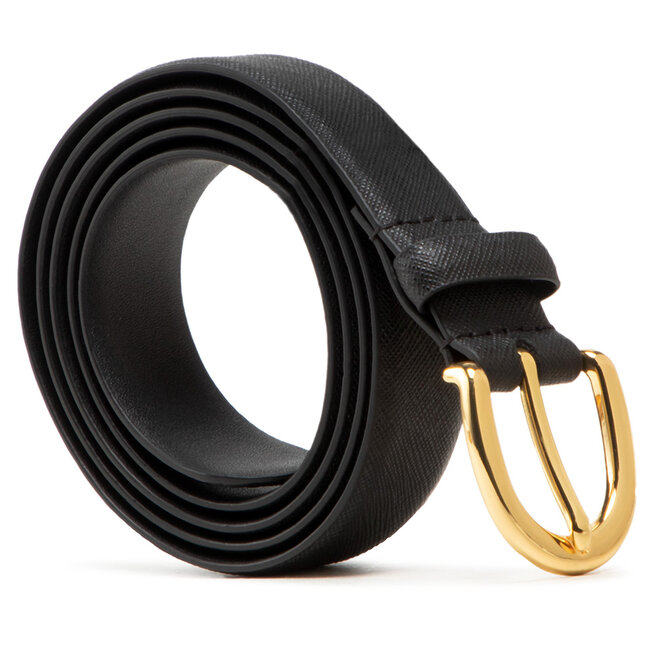 Pasek Damski Lauren Ralph Lauren Charm Classc 412802952004 Czarny
