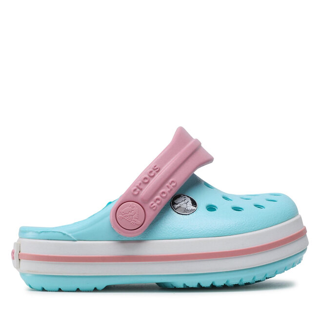 Klapki Crocs Crocband Clog T 207005 Błękitny