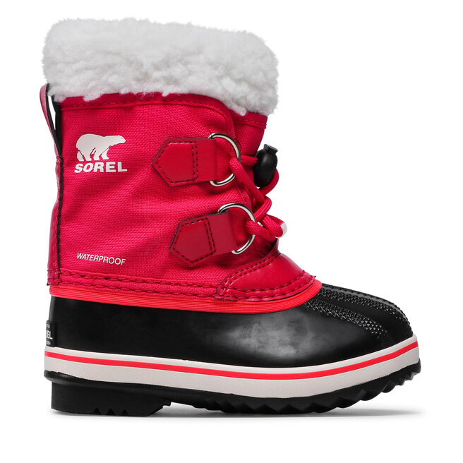 Śniegowce Sorel Childrens Yoot Pac Nylon Wp NC1962 Różowy