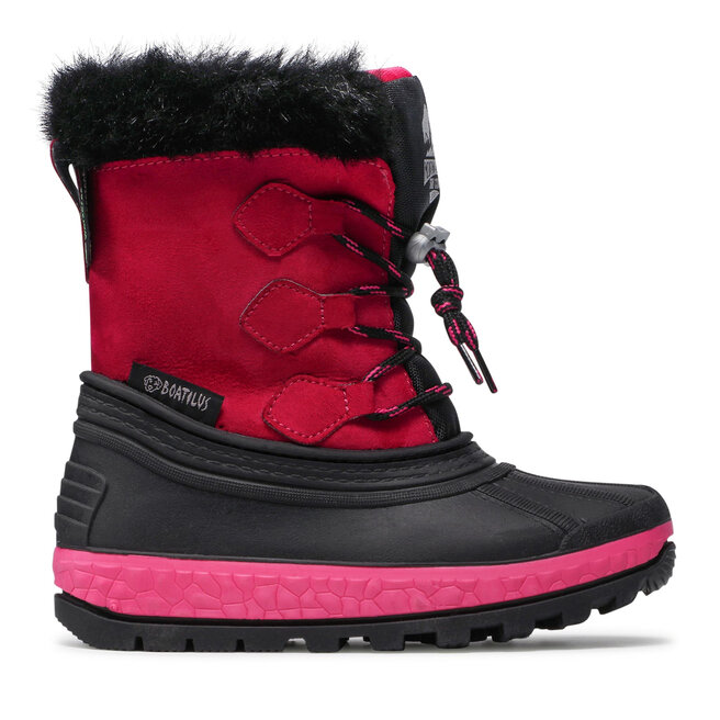 Śniegowce Boatilus Youth Joggy Sint Leather Boot NJ16 VAR.21ZU Różowy