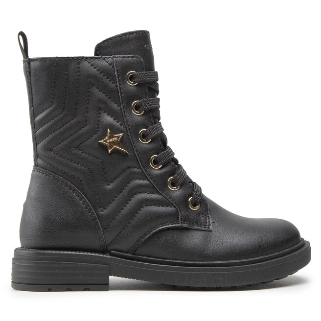 Botki Geox J Eclair G. N J269QN 000BC C9999 S Czarny