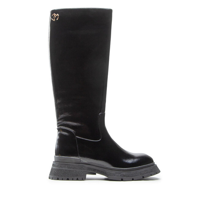 Oficerki Eva Minge EM-44-12-001523 Czarny