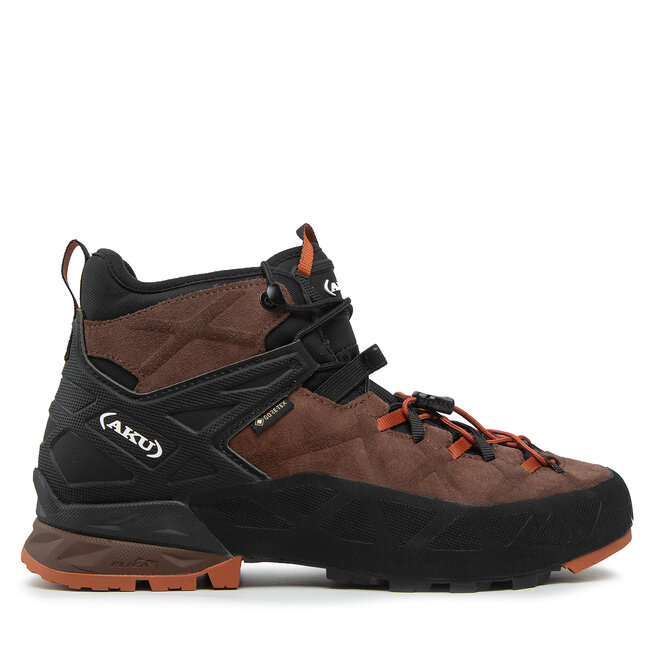 Trekkingi Aku Rock Dfs Mid Gtx GORE-TEX 718 Brązowy