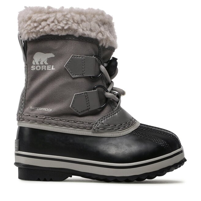 Śniegowce Sorel Childrens Yoot Pac Nylon Wp NC1962 Szary