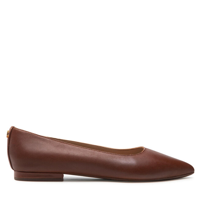 Baleriny LAUREN RALPH LAUREN Londyn 802862706002 Brązowy