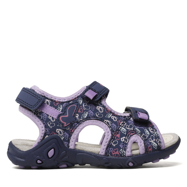 Sandały Geox J Sandal Whinberry G J35GRD0CE15CF48E M Granatowy