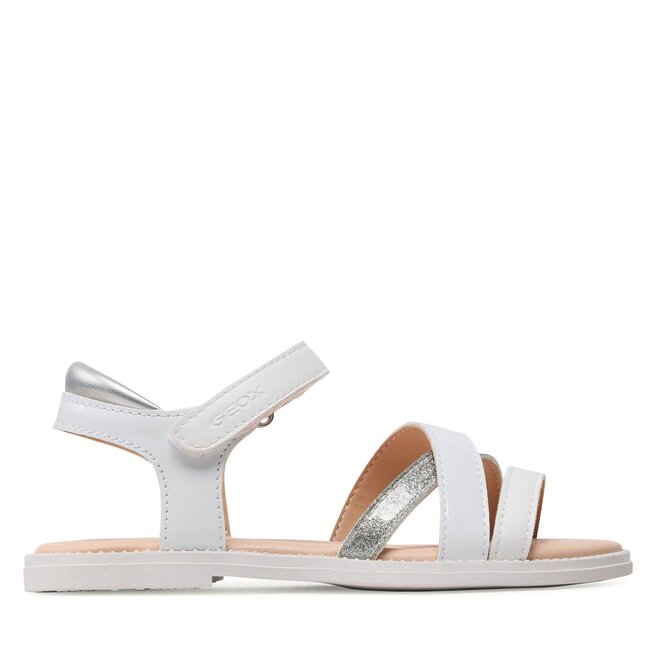 Sandały Geox J Sandal Karly Girl J5235D00254C1000 S Biały