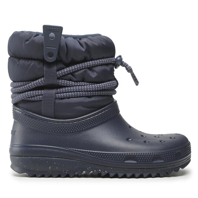 Śniegowce Crocs Classic Neo Puff Luxe Boot 207312 Granatowy