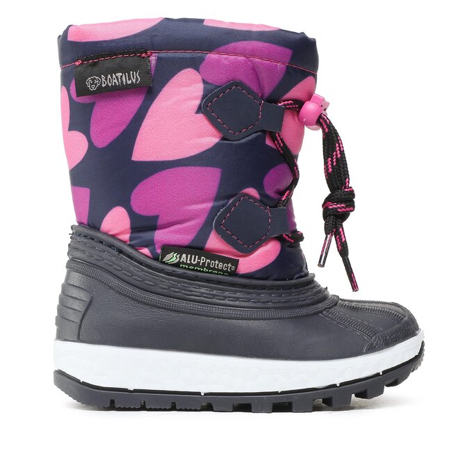 Śniegowce Boatilus Joggy Sport Velcro NJ10 VAR.04F Różowy