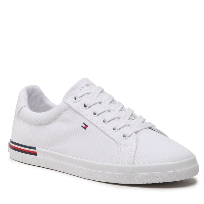 Tenisówki Tommy Hilfiger Essential Stripes Sneaker FW0FW06954 Biały