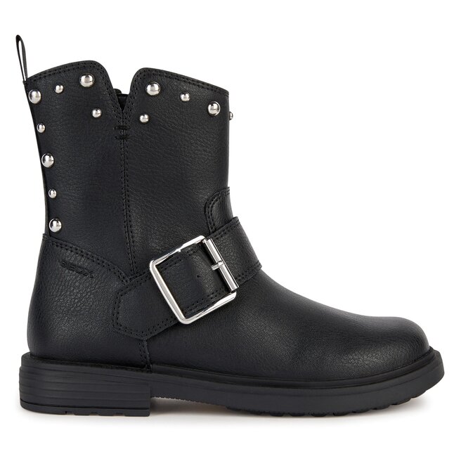 Botki Geox Jr Eclair J369QK 000BU C9999 S Czarny