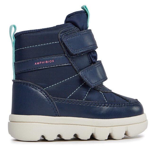 Kozaki Geox B Willaboom Girl B A B365AE 0FU54 C4002 M Granatowy