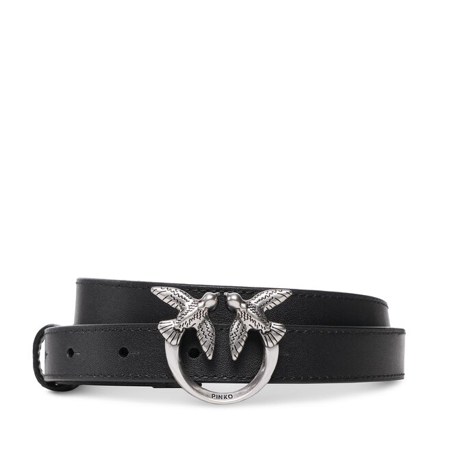 Pasek Damski Pinko Love Berry H2 Belt PE 23 PLT01 100143 A0F1 Czarny