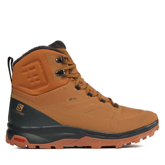 Trekkingi Salomon Outblast Thinsulate™ Climasalomon™ Waterproof L47382500 Brązowy