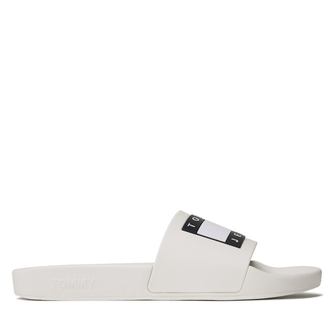 Klapki Tommy Jeans Pool Ess EM0EM01191 Biały