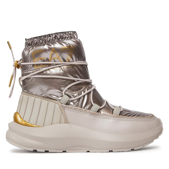 Śniegowce EA7 Emporio Armani X8M002 XK230 S912 Srebrny