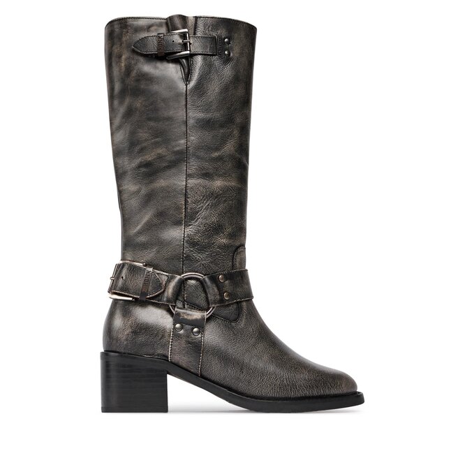 Kozaki Bronx High boots 14291-A Czarny