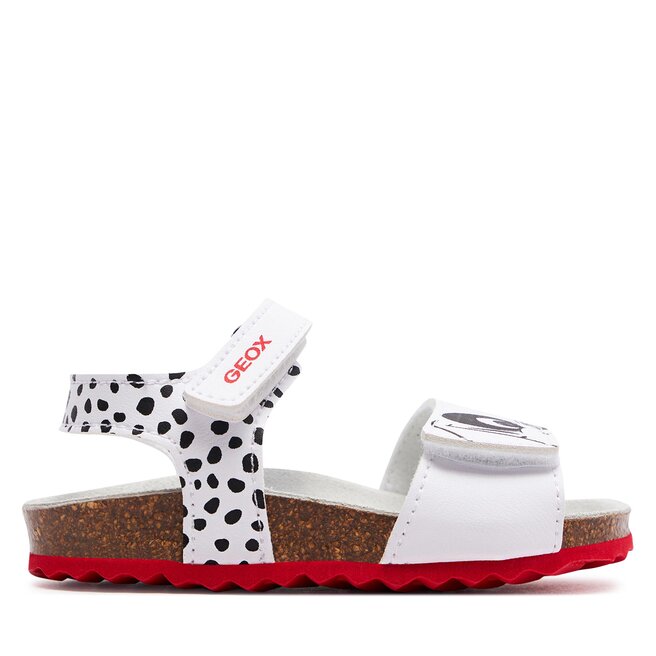 Sandały Geox B Sandal Chalki Girl B452RB 0003W C0404 M Biały