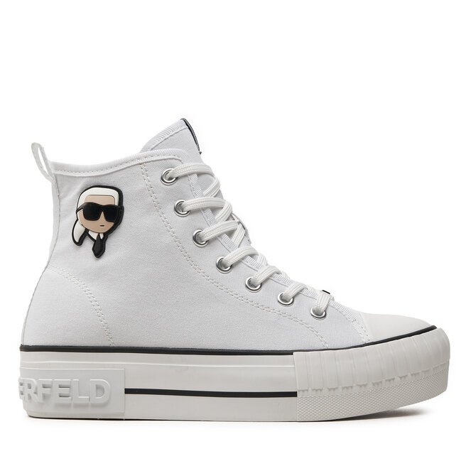 Trampki KARL LAGERFELD KL60444 Biały
