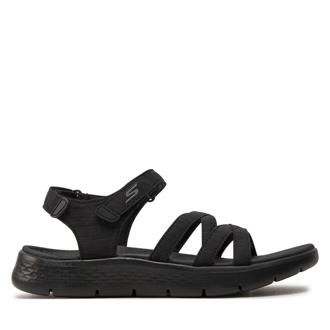 Sandały Skechers Go Walk Flex Sandal-Sunshine 141450/BBK Czarny