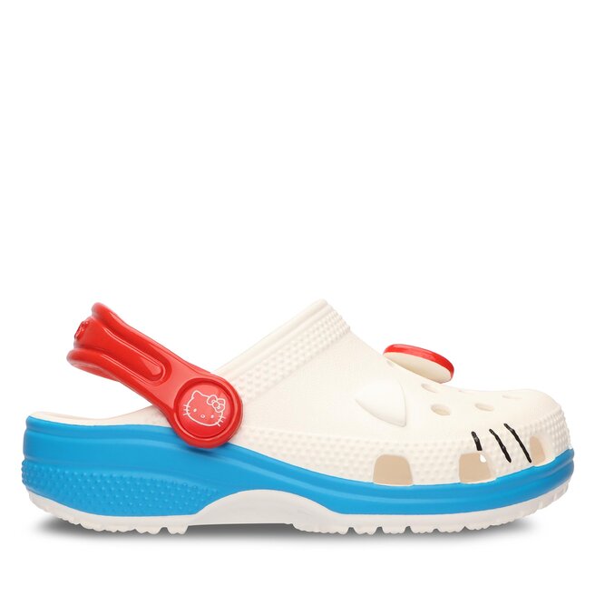 Klapki Crocs Hello Kitty Iam Classic Clog T 209469 Biały