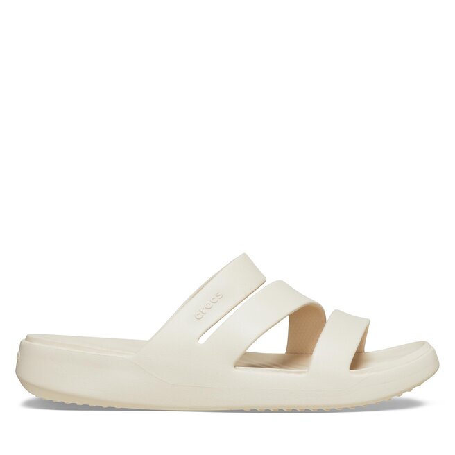 Klapki Crocs Getaway Strappy Sandal W 209587 Écru