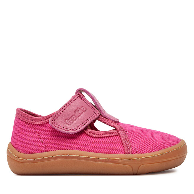 Tenisówki Froddo Barefoot Canvas T G1700380-2 M Różowy