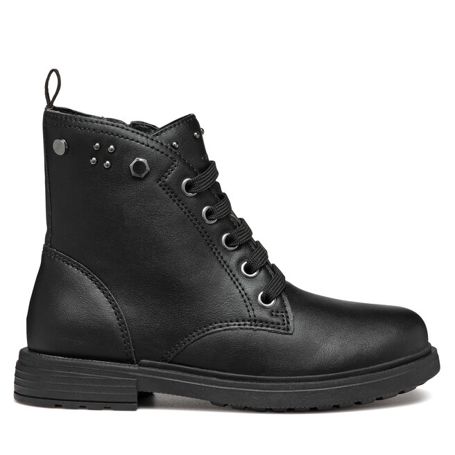 Kozaki Geox Jr Eclair J169QI 0003W C9999 M Czarny