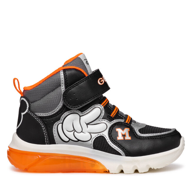 Sneakersy Geox J Ciberdron Boy J46LBF 000BC C0039 D Czarny