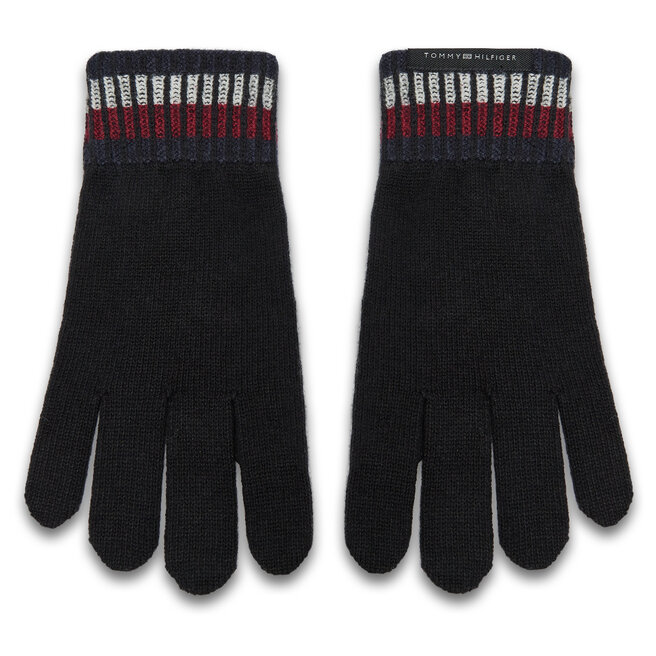 Rękawiczki Damskie Tommy Hilfiger AM0AM12827 Czarny