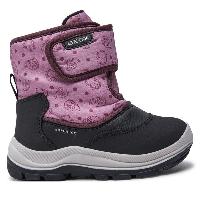 Śniegowce Geox B Flanfil Girl B Abx B263WG 0BCMN C0724 M Czarny