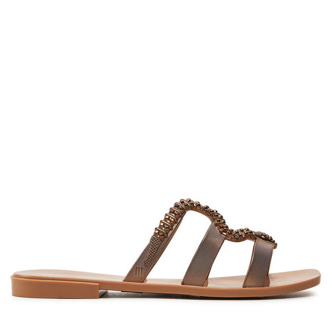 Klapki Melissa Melissa Slide + Bo.Bo. Ad 33862 Brązowy