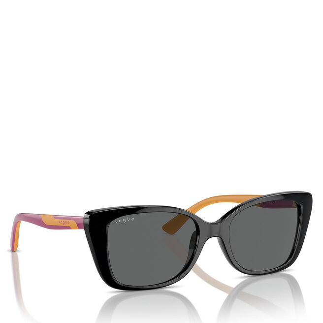 Okulary przeciwsłoneczne dziecięce Vogue 0VJ2022 W44/87 Czarny